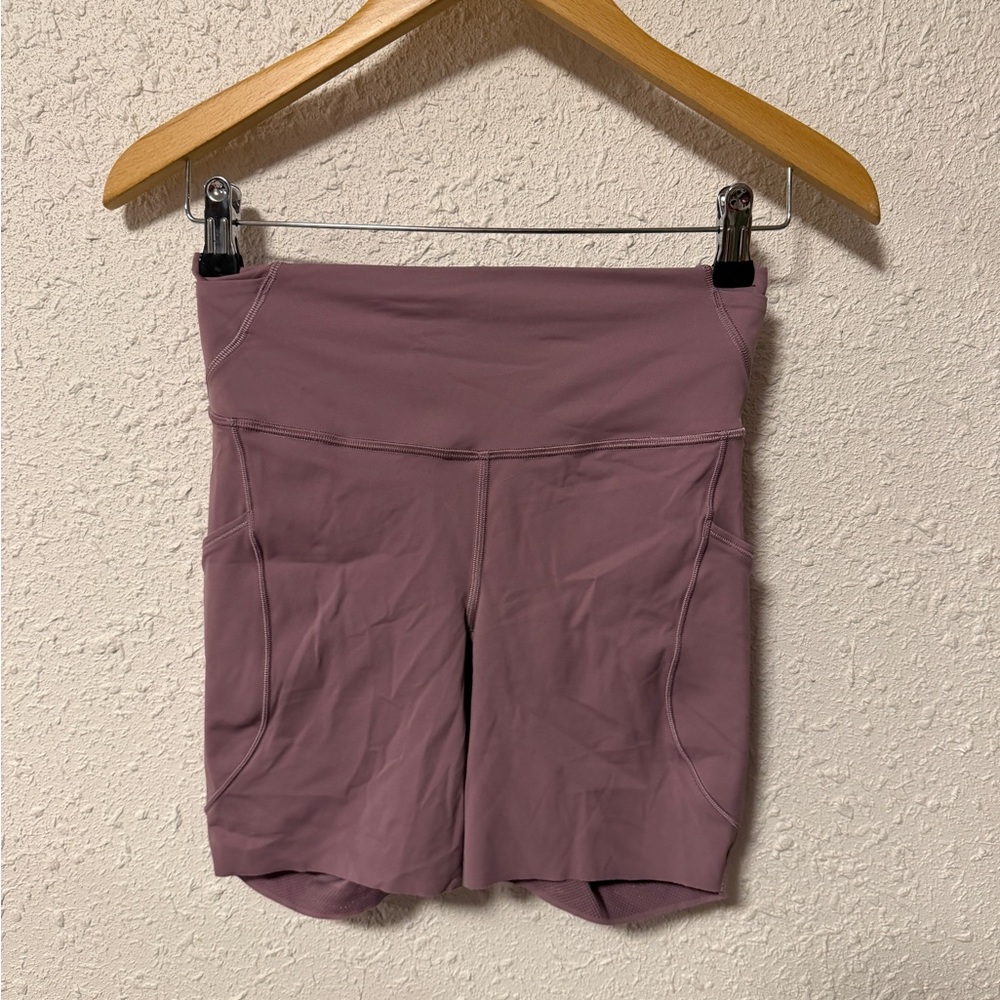 lululemon athletica Mauve Bike Shorts